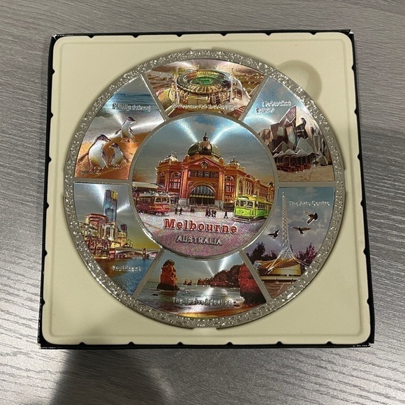 Australia Melbourne Decorative Plate - Picture 2 of 3